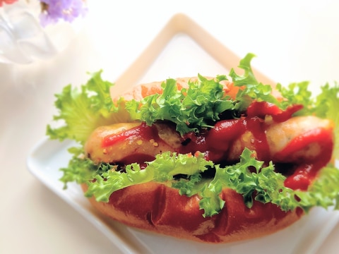 モッツァレラソーセージdeෆᕷ*ホットドッグꕤ୭*